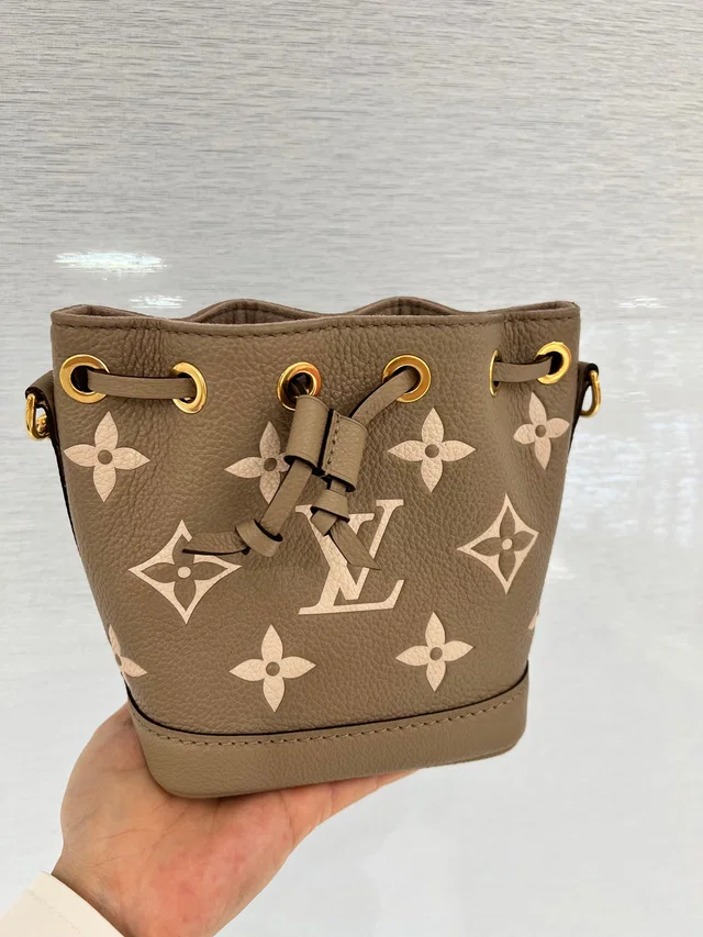 Louis Vuitton Tourtrelle+Creme Calf Nano Noe Bag from Luxury Promise