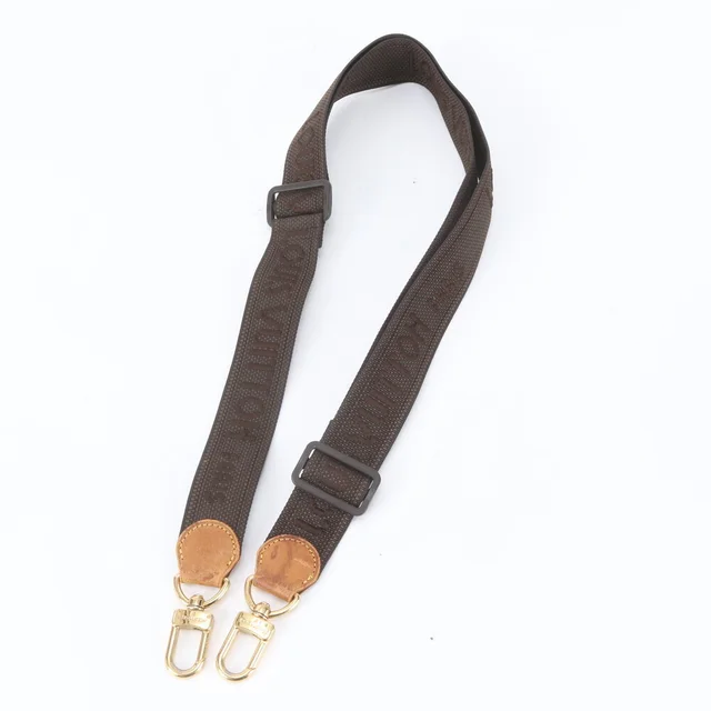 Louis Vuitton Accessories Leather Canvas Shoulder Strap Men's in Brown Canvas, Leather from Elady
