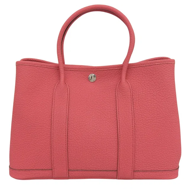 Hermès Garden Party TPM Handbag in Leather from The Reluxe