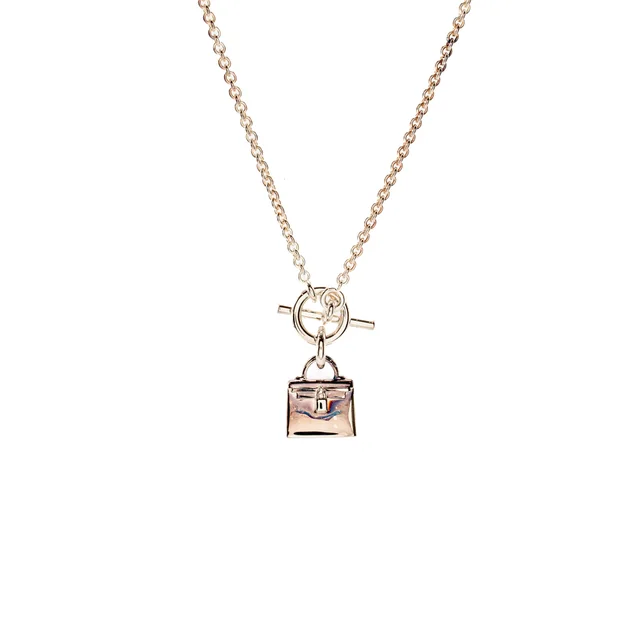 Hermès Amulettes Kelly Pendant sterling silver in Silver from EMIER
