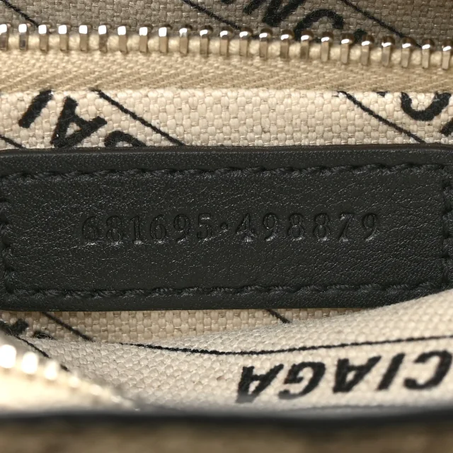 Balenciaga X GUCCI GG Supreme Monogram Neo Classic Silver Hardware City Beige Ebony in Beige Coated canvas from FASHIONPHILE, photo 8 of 14