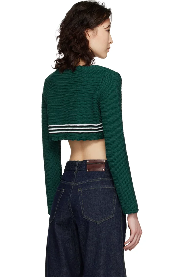 B.B. Wallace Green Eggleston Top, photo 3 of 4 from SSENSE