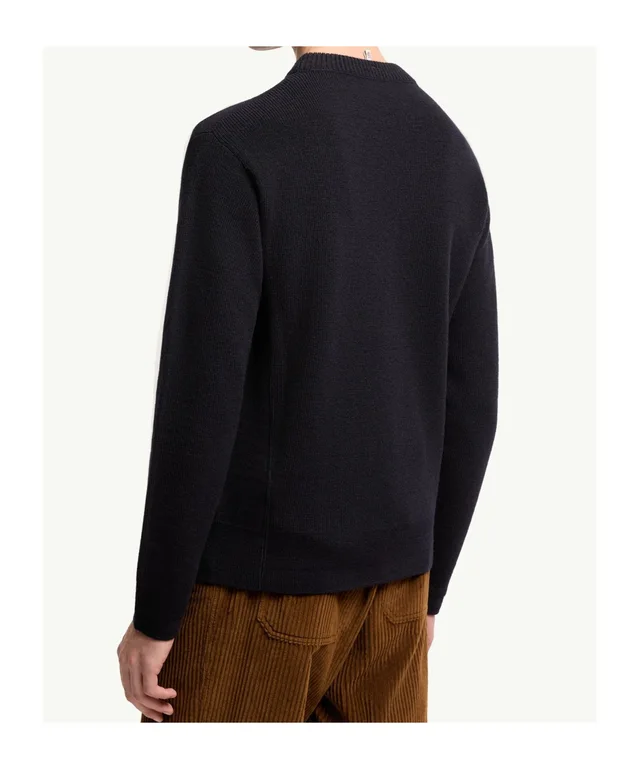 Moncler Grenoble Logo-Patch Crewneck Jumper, photo 3 of 6 from SENSER