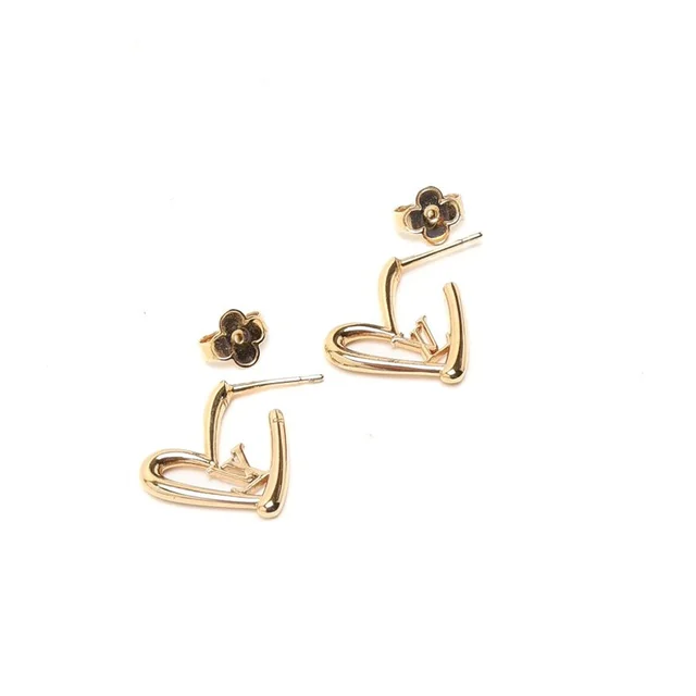 Louis Vuitton Fall In Love Heart Earrings from A Retro Tale, photo 2 of 3