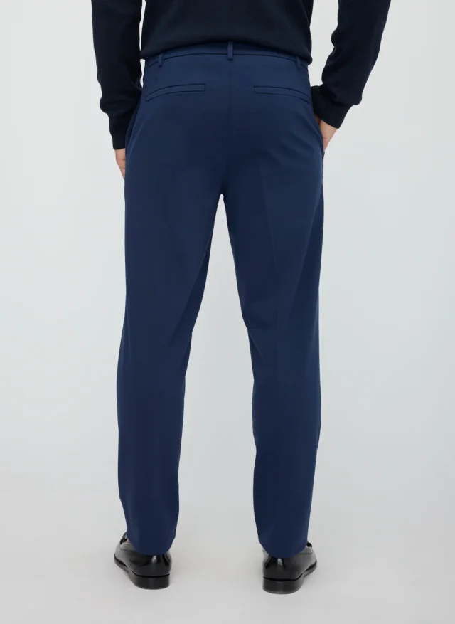 Kit and Ace Tenure Air Ponte Pants in Deep Blue Sculpted Ponte, photo 4 of 6 from Kit and Ace