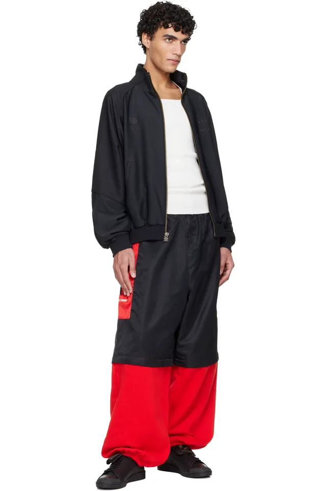 WILLY CHAVARRIA Black adidas Originals Edition Jabbar Low Sneakers, photo 5 of 5 from SSENSE
