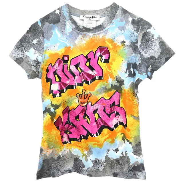 2004 Top Dior Kaos T-shirt Gray #38 in Grey from AMORE Vintage Tokyo