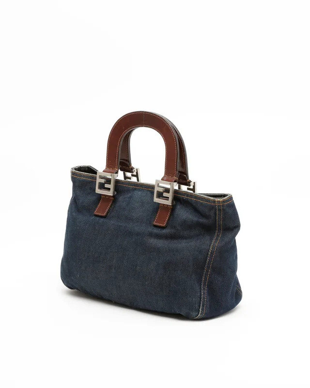 Fendi Tote Bag in Denim from A Retro Tale, photo 3 of 8