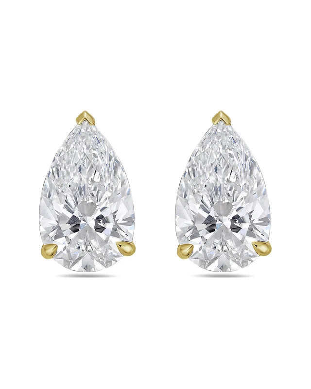 Diana M Lab Grown Diamonds Diana M. 14K 8.00 ct. tw. Lab-Grown Diamond Earrings, image 1 of 1 from Gilt