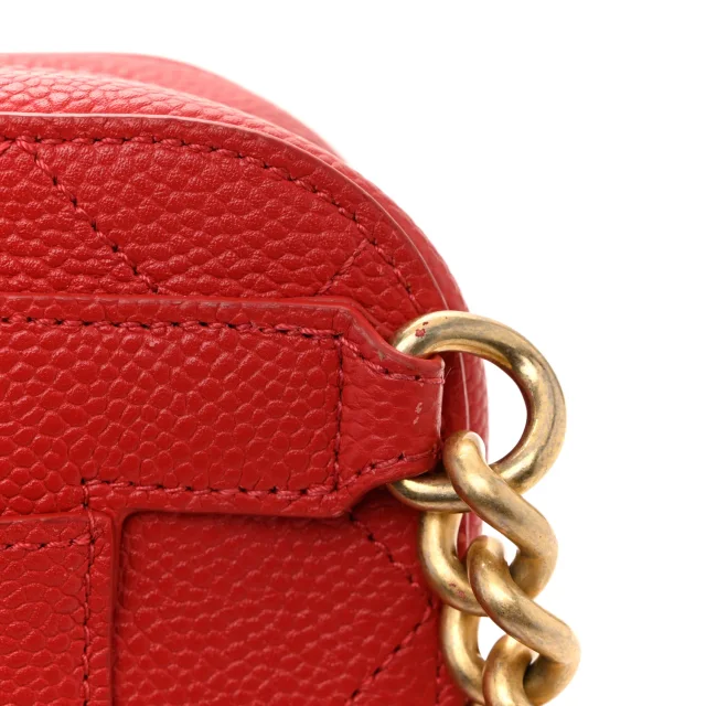 Chanel Caviar Quilted Waist Bag Red in Red Caviar leather from FASHIONPHILE, photo 14 of 15