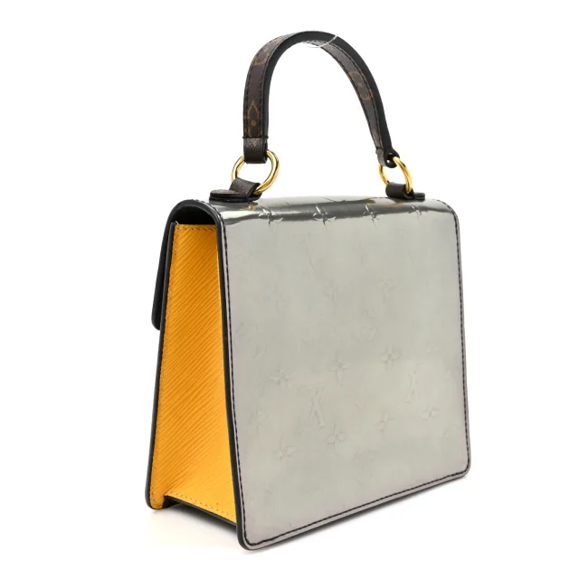 Louis Vuitton Vernis Epi Monogram Spring Street Bitume Metallise in Patent leather from FASHIONPHILE, photo 3 of 11