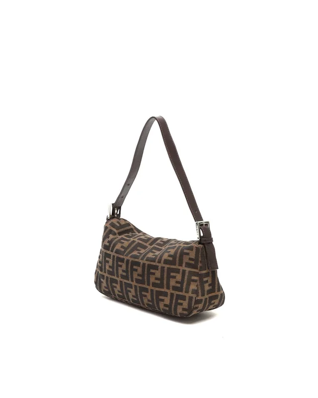 Fendi Zucca Fold Over Baguette Bag in Canvas from A Retro Tale, photo 3 of 10