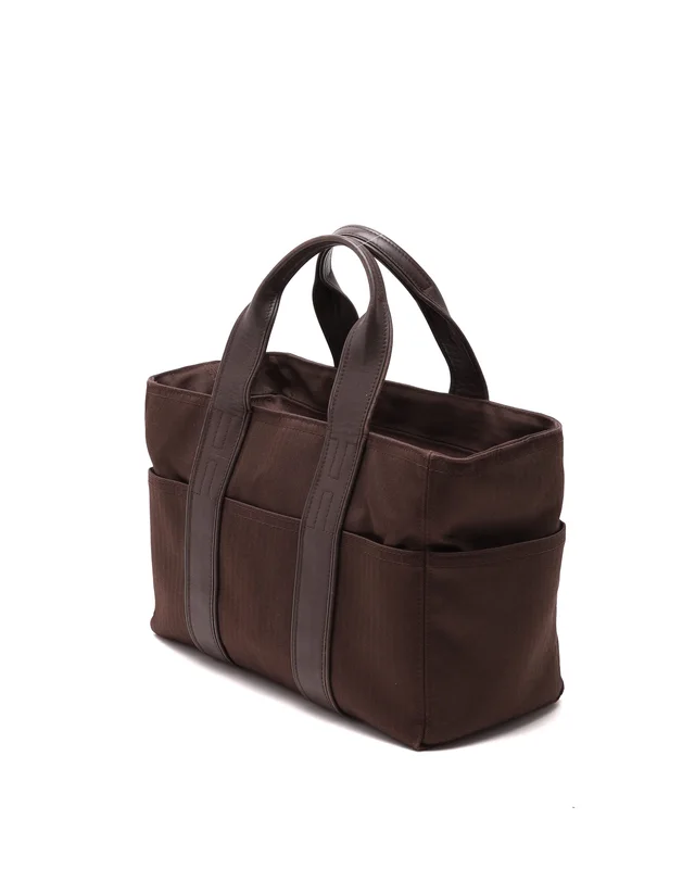 Hermès Acapulco PM Tote Bag in Canvas from A Retro Tale, photo 2 of 9