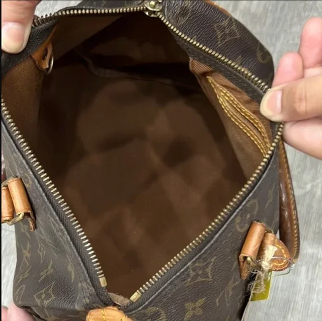 Louis Vuitton Speedy 25 in Leather from SparklesnDreams