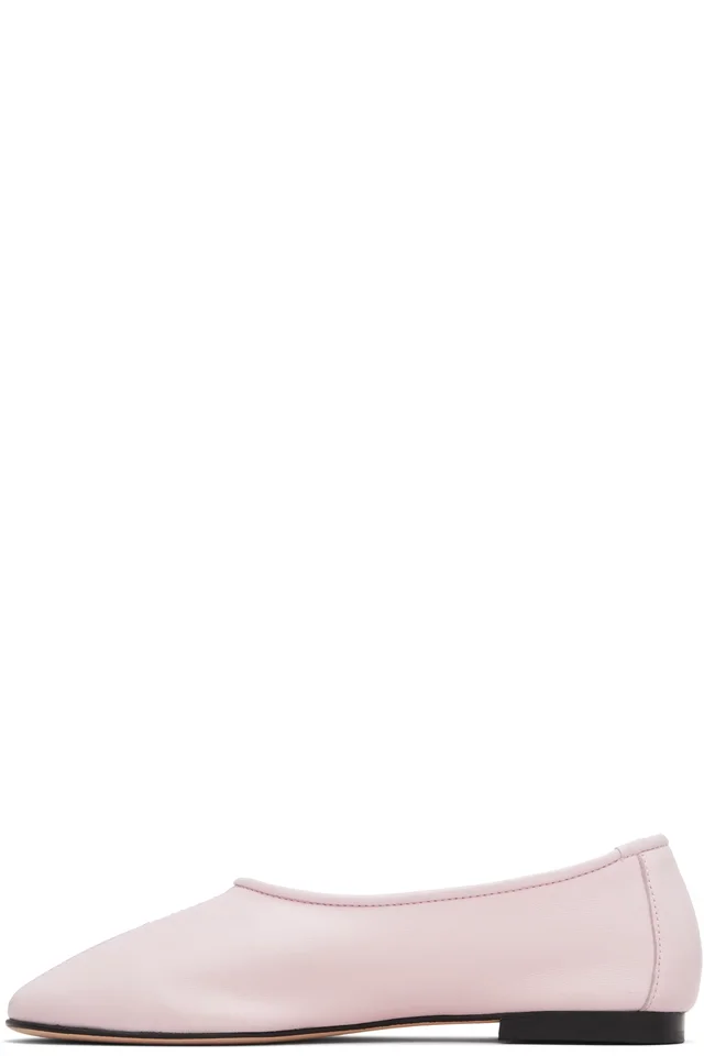 BY FAR Pink Prudence Ballerina Flats, photo 3 of 3 from SSENSE
