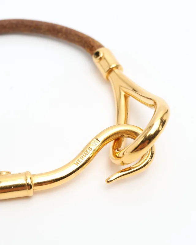 Hermès Jumbo Leather Bracelet in Leather from A Retro Tale, photo 3 of 3