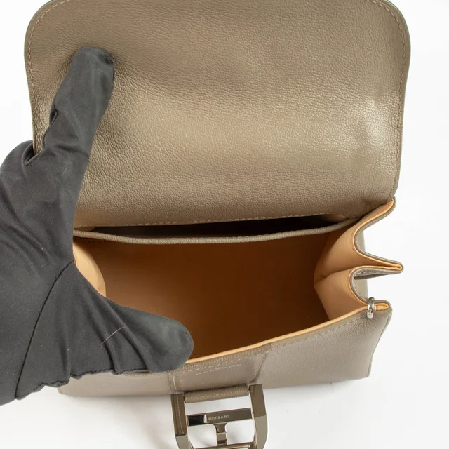 Delvaux Smoke Camaieux Rodeo Calf Brillant Mini Bag in Calfskin from Labellov, photo 8 of 8