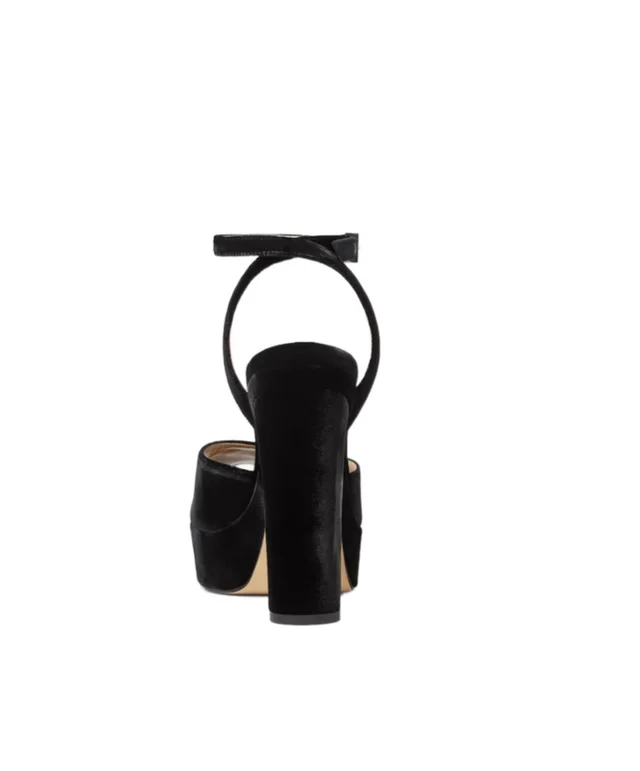 Fendi After 9 Black velvet sandals, photo 2 of 2 from SENSER