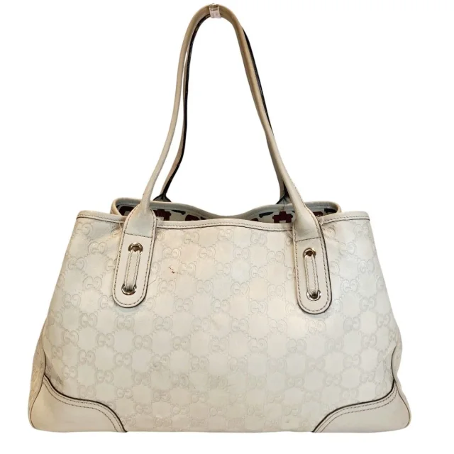 Gucci Guccissima Leather Tote Bag in Clear Leather from LuxUness, photo 2 of 9