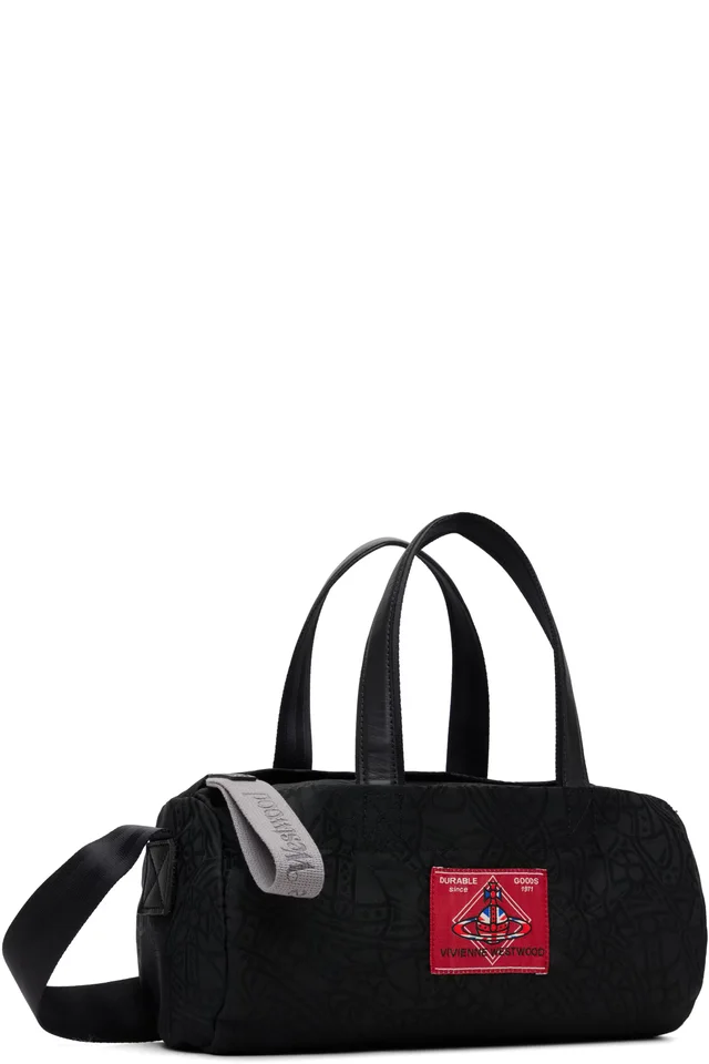 Vivienne Westwood Black Paul Cylinder Crossbody Bag, photo 2 of 4 from SSENSE