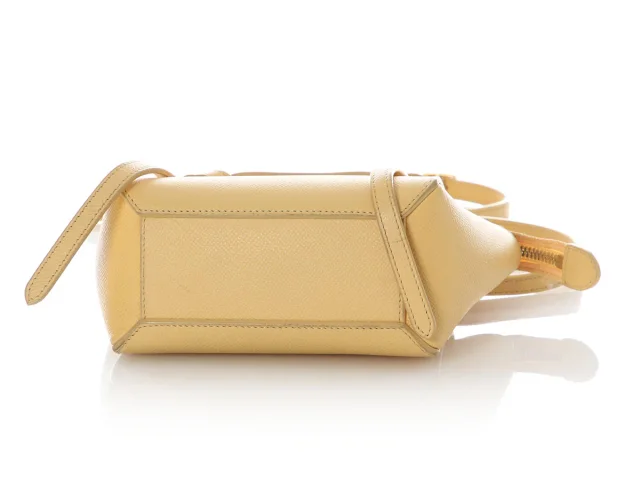 Celine Yellow Pico Belt Bag in Yellow Suede from Ann's Fabulous Finds, photo 6 of 9