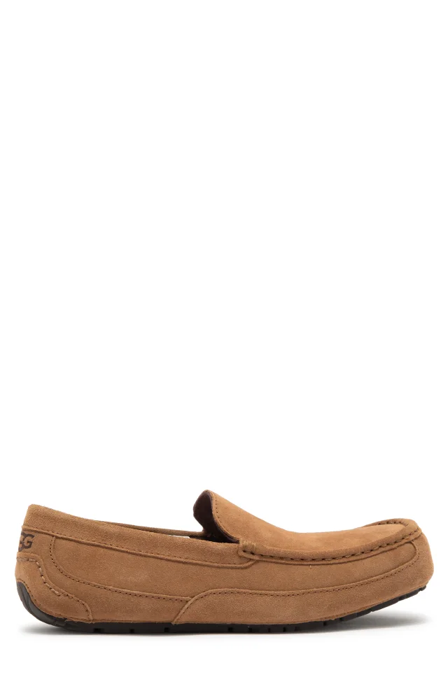 UGG® Alder Faux Shearling Lined Suede Slipper, photo 3 of 5 from Nordstrom Rack