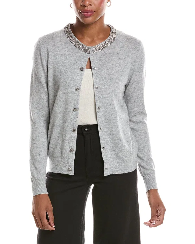 InCashmere Wool & Cashmere-Blend Cardigan, image 1 of 1 from Gilt