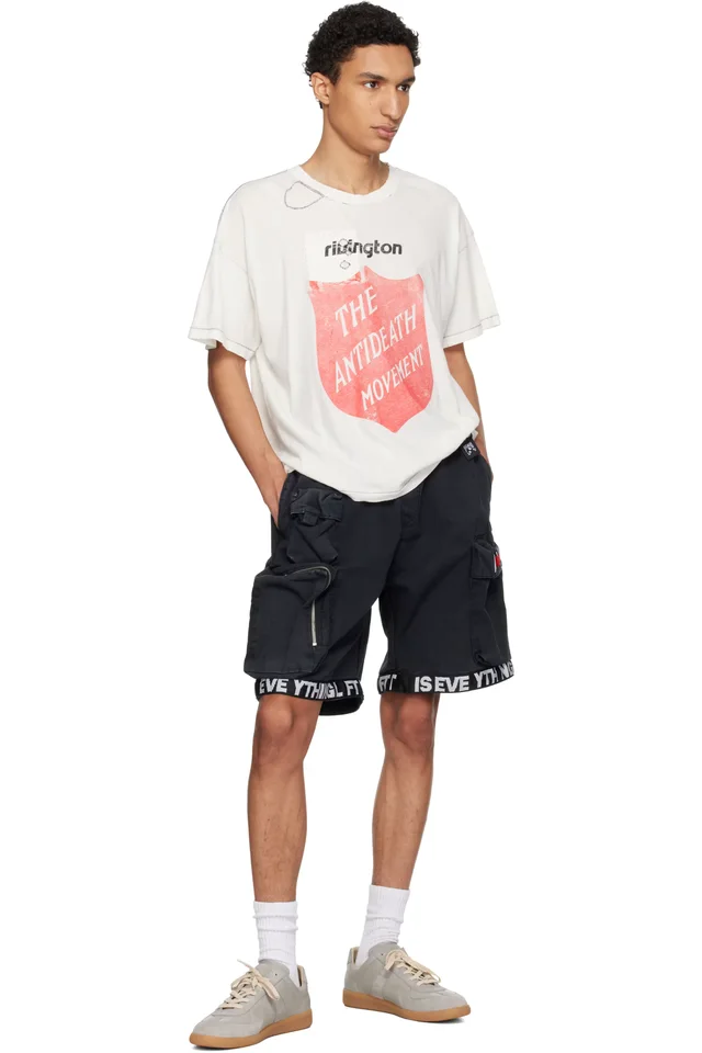 Rivington Roi Rebis Off-White 'Anti Death' Tyler T-shirt, photo 4 of 4 from SSENSE