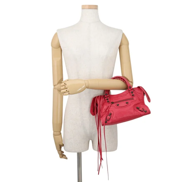 Balenciaga Classic Mini City Red300295D94JT5765 Leather in Leather from GALLERY RARE, photo 4 of 19