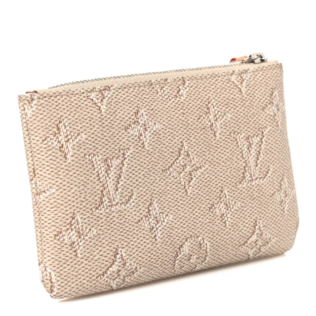 Louis Vuitton Monogram Heritage Key Pouch S Beige in Beige Coated canvas from FASHIONPHILE, photo 3 of 6