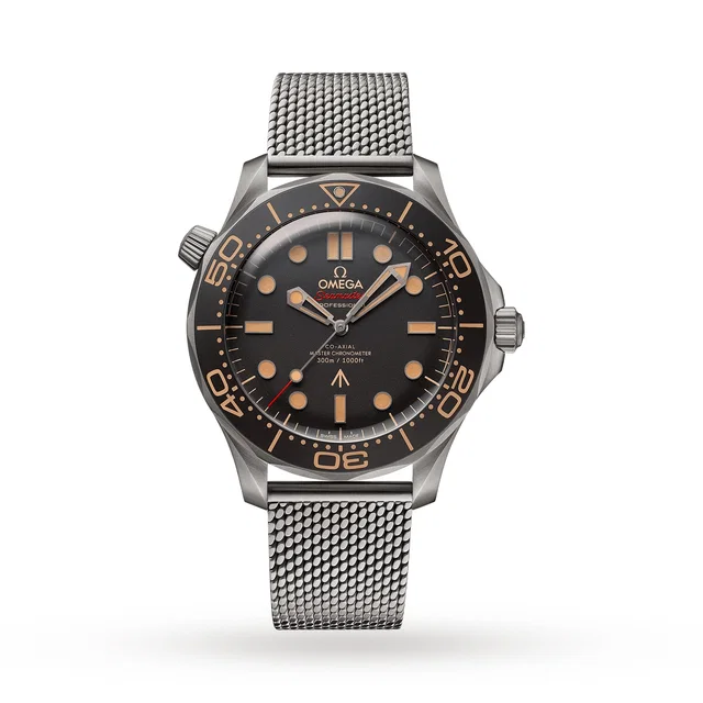 Omega Seamaster Diver 300m James Bond 007 2020 Edition in silver|gray from WatchesOfSwitzerland
