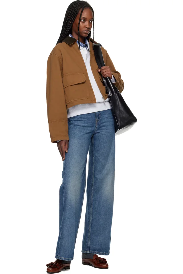 Carhartt Work In Progress Brown Prescott Jacket, photo 4 of 4 from SSENSE