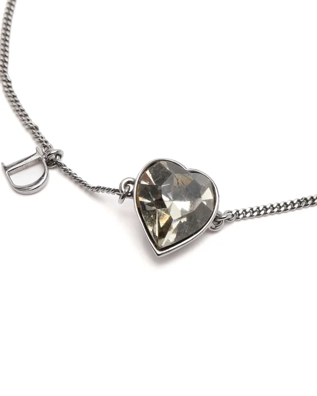 Dior Rhinestone Heart Bracelet from A Retro Tale, photo 2 of 3