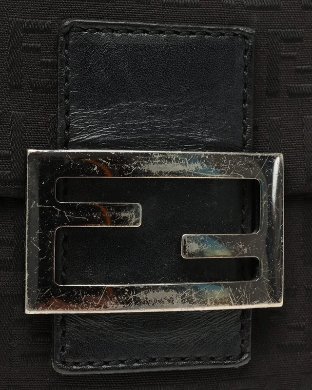 Fendi Small Zucchino Mama Bag in Canvas from A Retro Tale, photo 6 of 10