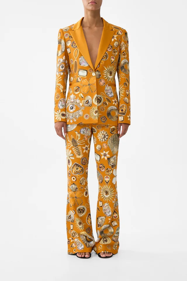 Camilla eBoutique FLARE TROUSER WITH SEAM DETAIL TALISMANS OF TURKIYE from CAMILLA, photo 1 of 1