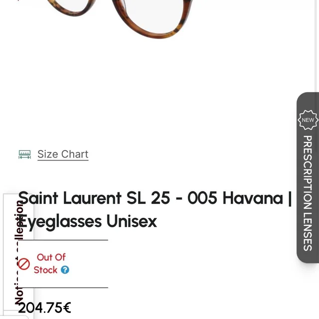 Saint Laurent Women's Sunglasses - Brown in red|brown from Depop, photo 5 of 8
