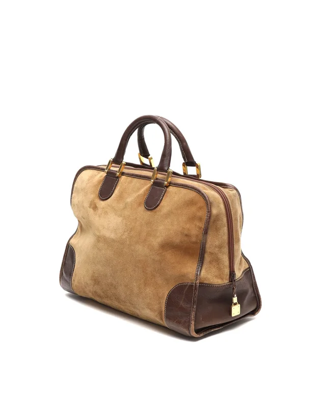 Loewe Amazona Suede Bag in Suede from A Retro Tale, photo 3 of 11