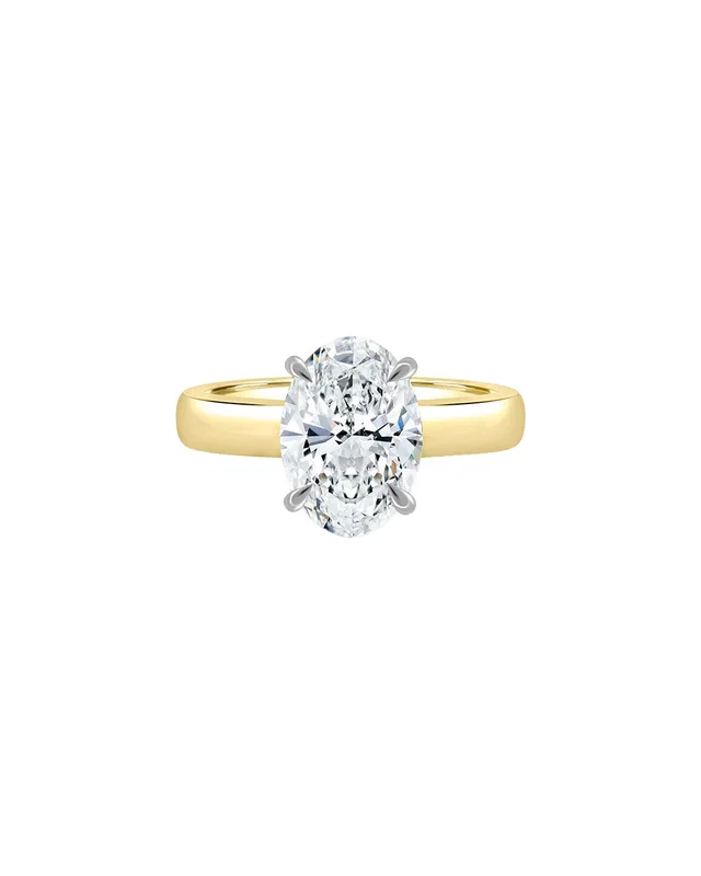 Lab Grown Diamonds 14K 4.00 ct. tw. Lab-Grown Diamond Ring, image 1 of 1 from Rue La La