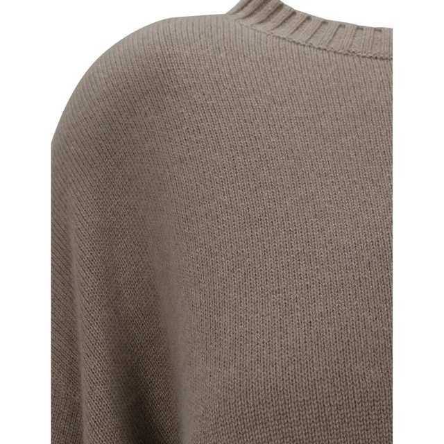 Brunello Cucinelli Beige Cashmere Sweatshirt in Beige Cashmere from HEWI, photo 2 of 2