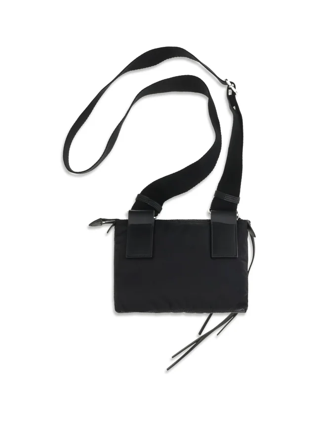 Maison Margiela Zip Camera Crossbody Bag — Black Nylon in Black Nylon from HEWI, photo 2 of 2