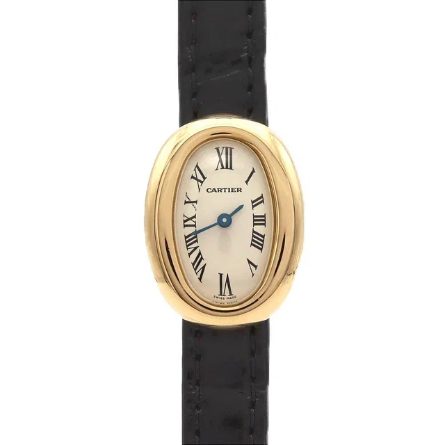 Cartier Mini Baignoire Yellow Gold Quartz in Yellow from LuxUness