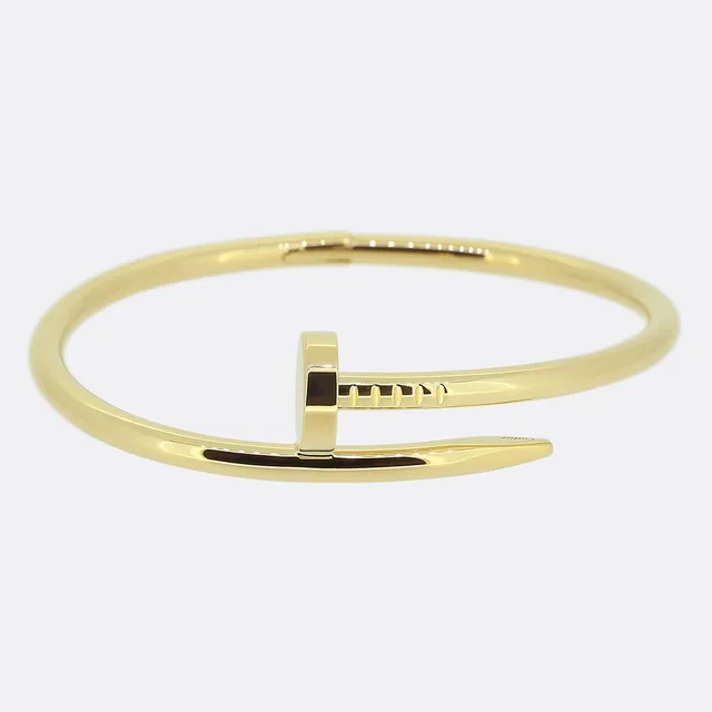 Cartier Classic Model Juste un Clou Bracelet Size 15 from The Vintage Jeweller