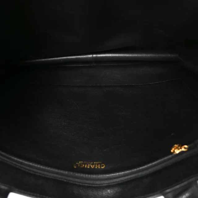 Chanel Caviar CC Tote Black in Black Caviar leather from FASHIONPHILE, photo 5 of 10