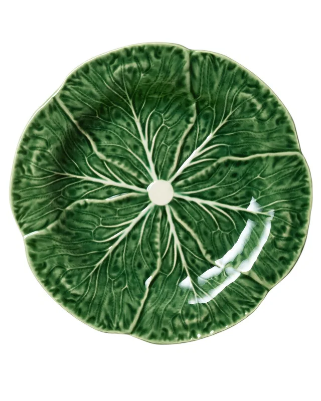 Certified International Set Of 4 Le Jardin Cabbage 3-D Salad Plate, image 1 of 1 from Rue La La