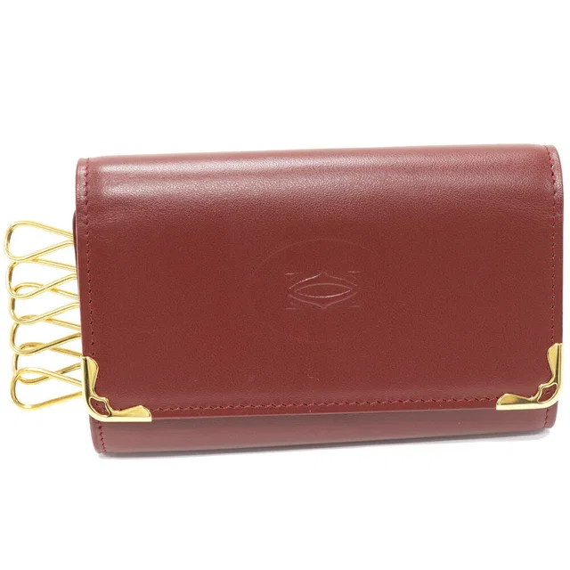 Cartier Must Line Calf 6 Key Case in Leather from LuxUness