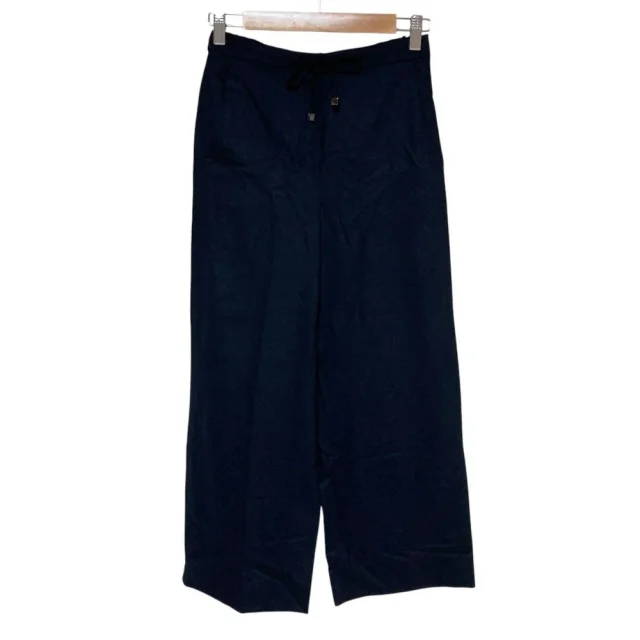 'S Max Mara Wool Pants in Blue Wool from LuxUness