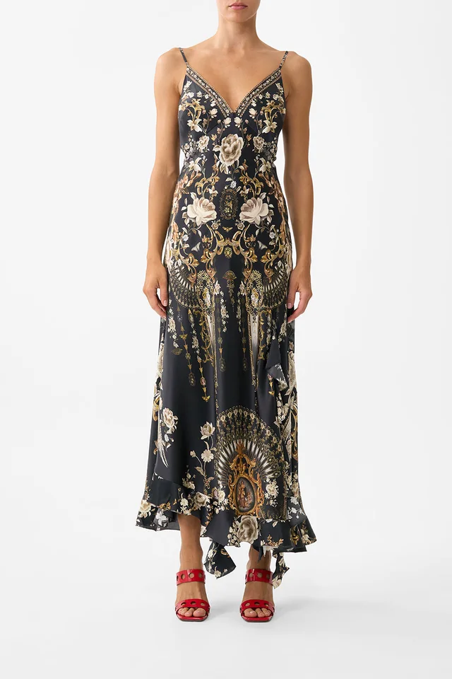 Camilla eBoutique BIAS SLIP DRESS WITH FRILL HEM FLAMENCO FOLKLORE from CAMILLA, photo 1 of 1
