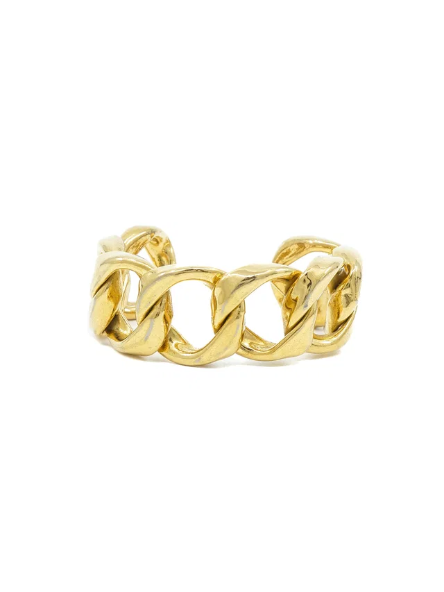 1990 Chanel Oversized Link Cuff from Arcade Vintage