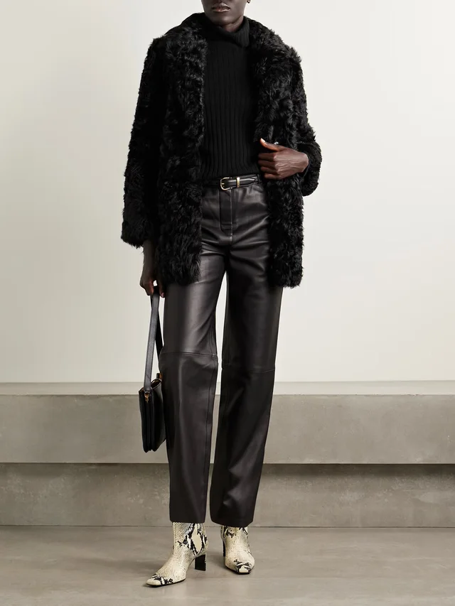 NILI LOTAN Dessie ribbed cashmere turtleneck sweater in Black, photo 2 of 2 from NET-A-PORTER (Canada)
