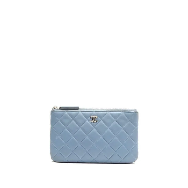 Chanel Coco Mark Pouch in Leather from A Retro Tale